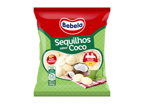 Sequilho de coco 300g